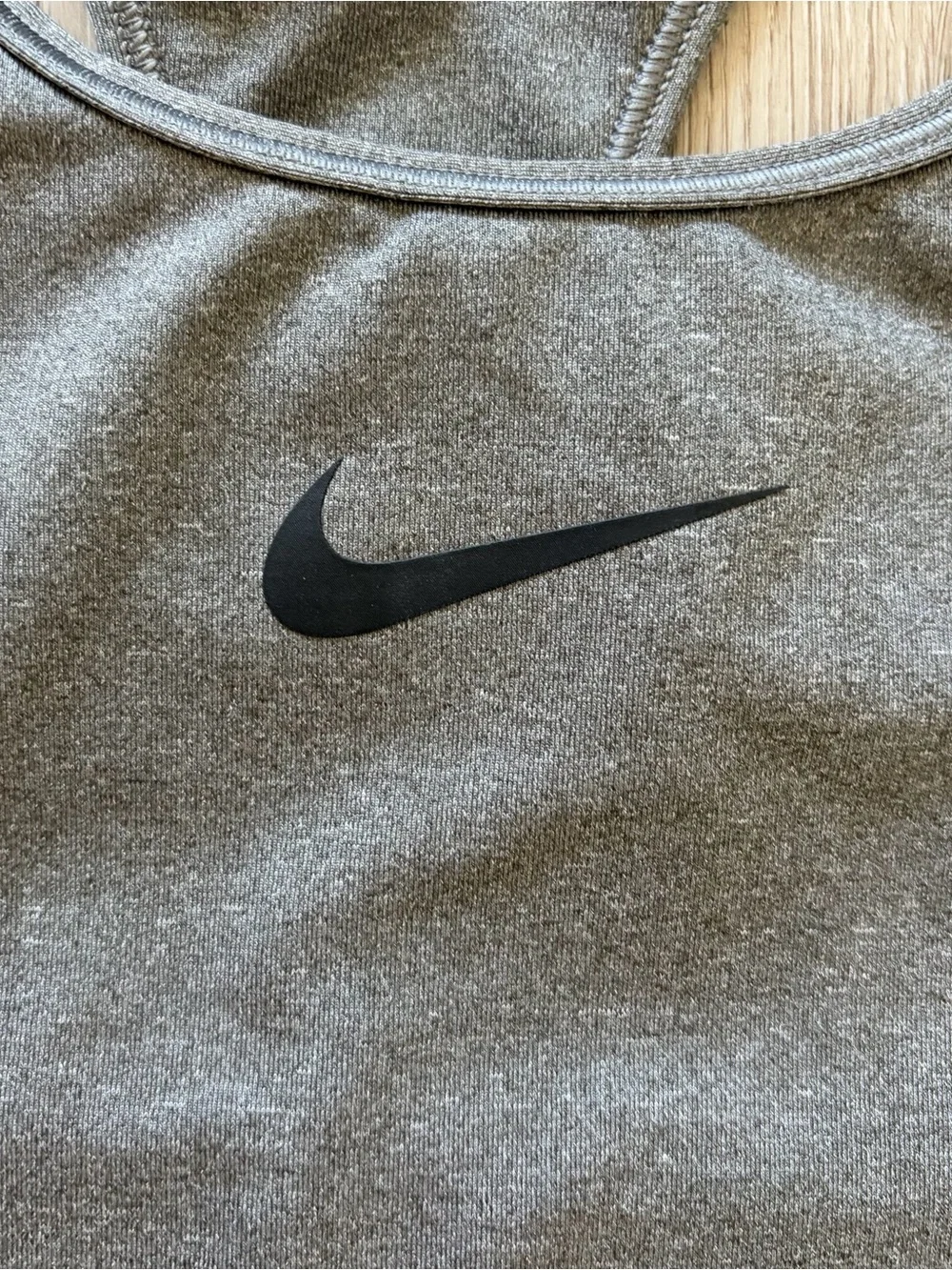 Nike Women’s Grey Racerback Sports Bra